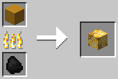 Công thức nung nấu gốm sành nhuộm vàng trong minecraft