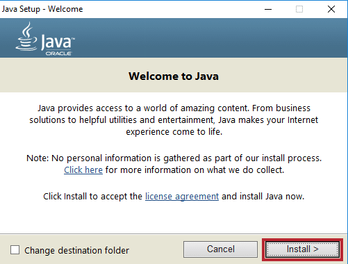 Cách cài đặt và tải Java