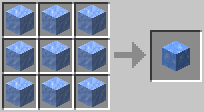 Cách chế tạo ra băng xanh trong minecraft