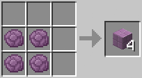 Cách chế tạo ra khối purpur trong minecraft