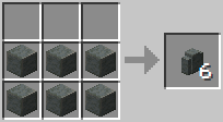 Cách chế tạo tường gạch đá túp trong minecraft