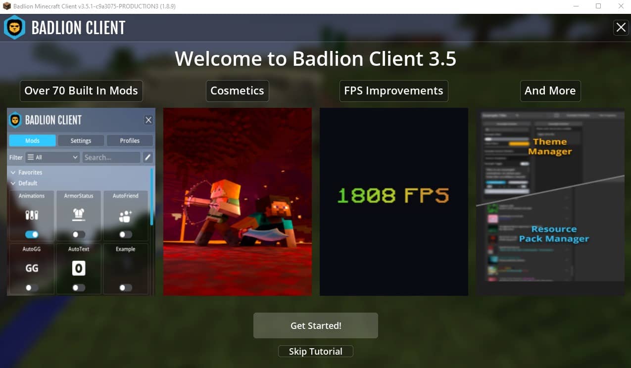 Hướng dẫn sử dụng Badlion Client