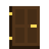 Dark Oak Door item JE3 BE1