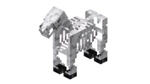 ngua xuong trong minecraft