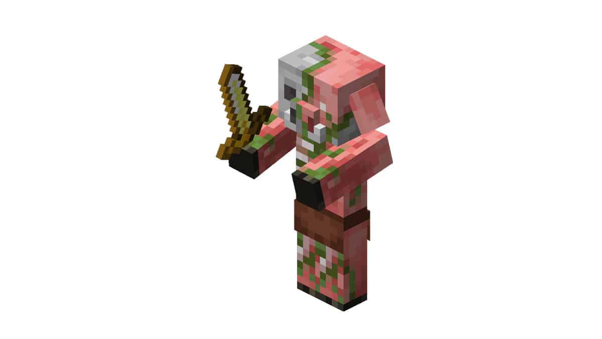 piglin thay ma trong minecraft