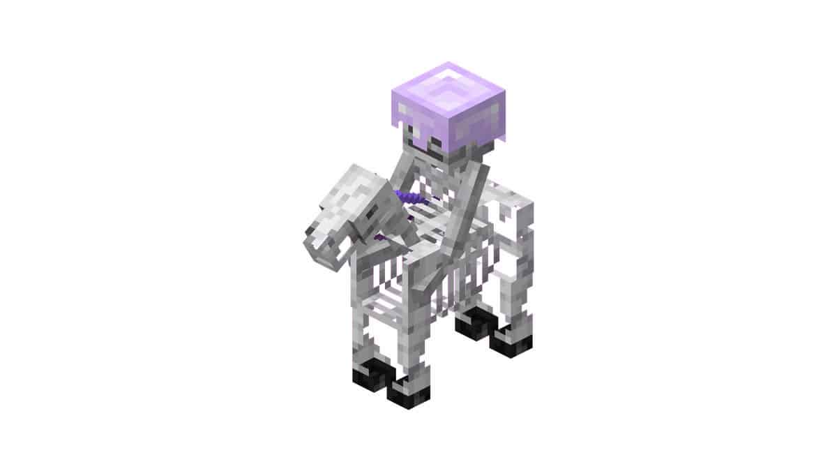 Skeleton Horseman trong minecraft